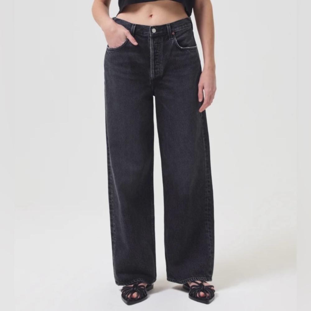 Agolde low rise baggy in Paradox 30.5 length